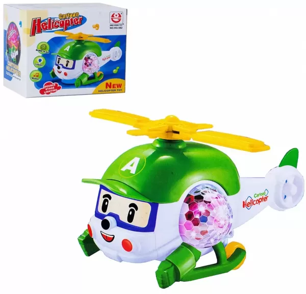 Toy Helicopter Robocar Poli light, music (assorted)